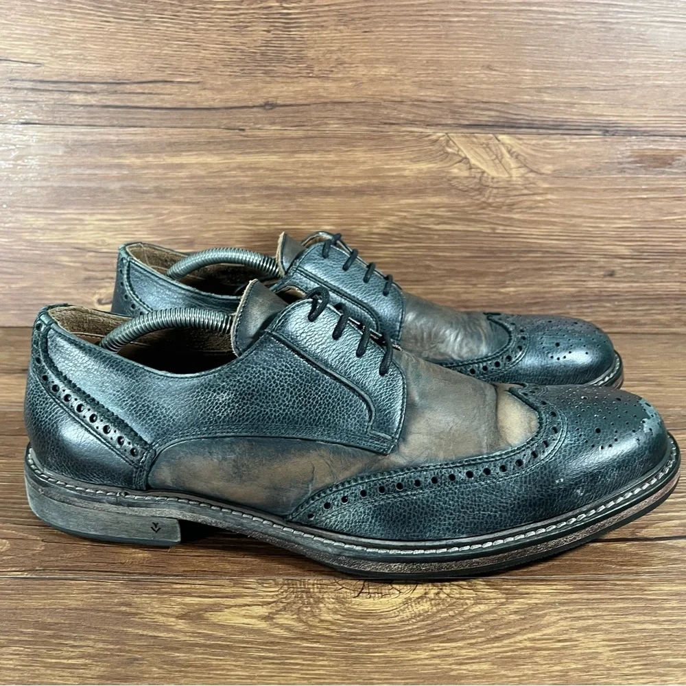 John Varvatos ‘College’ Wingtips Dress Shoes Men’s Size 10.5 Oxfords